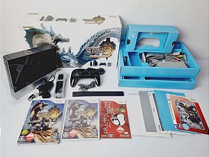 j72- Console Nintendo wii edição Monster Hunter 3 tri