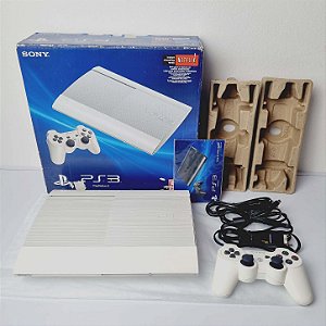 J135- D. Console PS3 Playstation 3 super Slim white