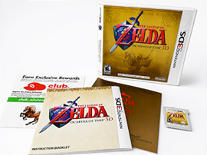 Zelda Ocarina Of Time 3d Nintendo 3ds