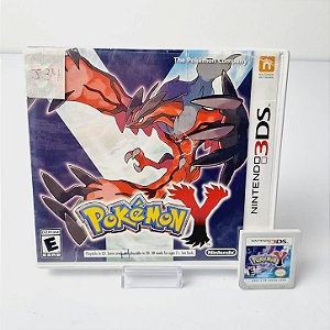 J34- Pokemon Y 3ds - Mídia Física Original