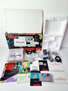 553- Console Super Nintendo SNES Super Set excelente.