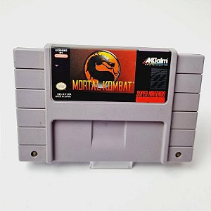 Mortal Kombat Original Snes Cartucho Super Nintendo