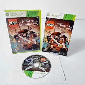 Jogo Xbox 360 Lego Piratas Do Caribe Físico Original