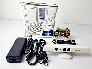 J171- Console xbox360 edição R2-D2 Star Wars