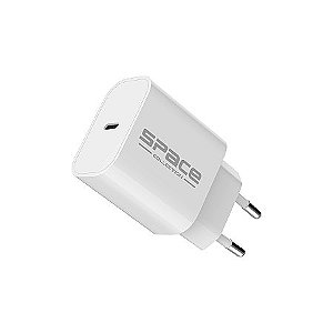 CARREGADOR TIPO-C 20W SPACE
