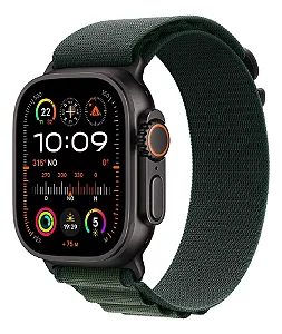 APPLE WATCH ULTRA 2 49MM CASE BLACK/ DARK GREEN ALPINE (NOVO)