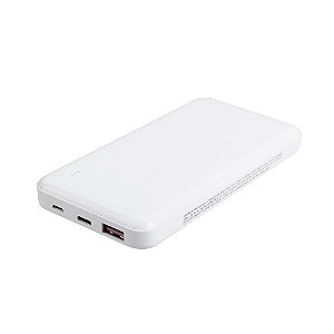 POWER BANK SPPED 20W 10000MAH COM ENTRADA USB-C BRANCO - IWILL