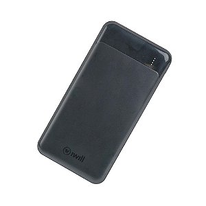 POWER BANK SPPED 20W 10000MAH COM ENTRADA USB-C PRETO - IWILL