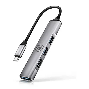 ADAPTADOR TIPO-C PARA NOTEBOOK - HUB 4 EM 1 - GSHIELD