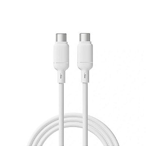 CABO WIWU STELLAR USB-C X USB-C 60W BRANCO 1M