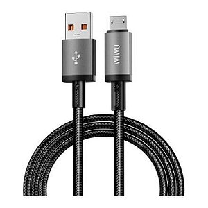 CABO WIWU TITAN USB-A X USB-C CINZA 1M