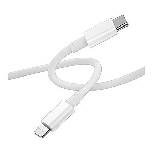CABO WIWU CLASSIC USB-C X LIGHTNING 30W BRANCO 1M