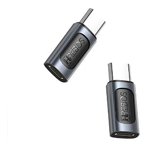 ADAPTADOR OTG HREBOS KRONLINK TIPO C PARA LIGHTNING AD-707C
