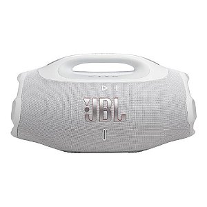 CAIXA DE SOM BLUETOOTH JBL BOOMBOX 4 BRANCA IP68 ATÉ 34 HORAS DE BATERIA