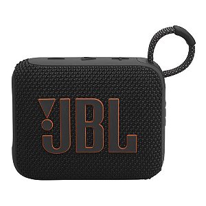 CAIXA DE SOM BLUETOOTH JBL GO 4 PRETA IP67 À PROVA D'ÁGUA E POEIRA