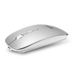 MOUSE HREBOS MODERN SEM FIO BLUETOOTH CINZA IF-760