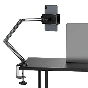 SUPORTE ARTICULADO HREBOS PIVOTARM DE MESA PARA CELULAR E TABLET SU-262