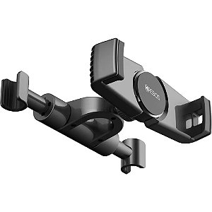SUPORTE VEICULAR HREBOS CARSEAT ARTICULADO PARA ENCOSTO DE CABEÇA CELULAR E TABLET SU-268