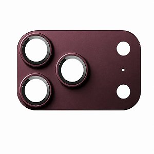 PELÍCULA DE CÂMERA WIWU ARMOR DECK PARA IPHONE 18 PRO CEREJA ESCURO