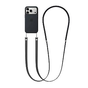 CORDÃO WIWU CROSSBODY STRAP PARA CELULAR PRETO