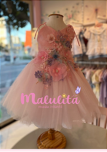 Vestido Fada- Lysa 3 anos