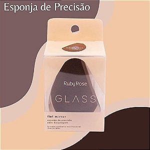 Esponja de precisão para maquiagem Glass Ruby Rose