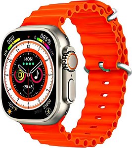 Smartwatch Relógio Inteligente Bluetooth Tela 1,85" Resistente à água W72 Ultra Pro Max Bazik