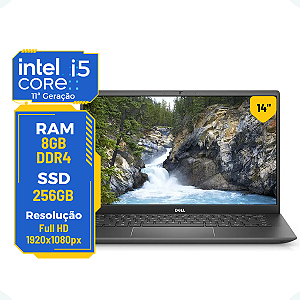 Notebook Dell Vostro 5402 Core I5-1135g7 8gb 256gb 14' Full