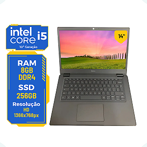 Notebook Dell Latitude 3410 Core I5-10210u 8gb 256gb Ssd 14