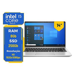 Notebook Hp Probook 640 G8 Core I5-1145g7 8gb Ssd 256gb C