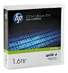 Fita Lto Ultrium 4 800gb, 1.6tb Hp