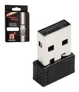 Adaptador Rede S/ Fio Receptor Wireless Usb 2.4 Ghz Nano