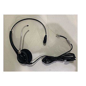 Headset Com Tubo de Voz Felitron RJ11 Telefonista