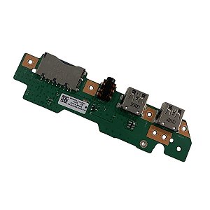 Placa Auxiliar Usb e Cartão Asus Nj9a Pu401la