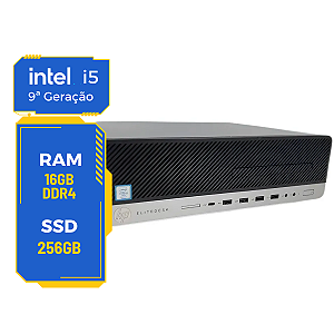 Cpu HP Elitedesk 800 G5 Sff Core I5-9500 16gb 256gb Wifi