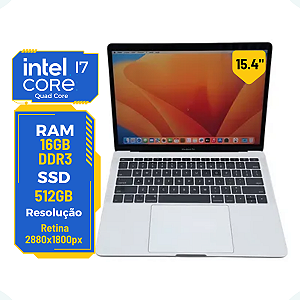 Apple Macbook Pro 15.4" A1707 i7 Quad Core 16gb 512gb