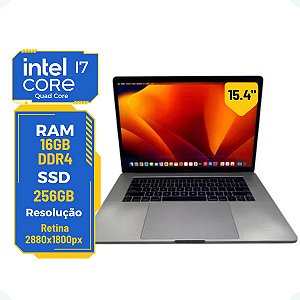Apple Macbook Pro 15.4" A1707 i7 Quad Core 16gb 256gb