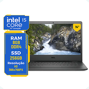Notebook Dell Vostro 3400 Core i5-11ª 8gb 256gb Win11 14pol