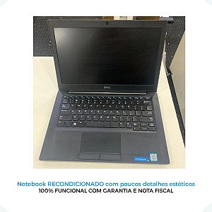 Notebook Dell Latitude 7280 Core I5-6ª 16gb Ddr4 256gb 12.5