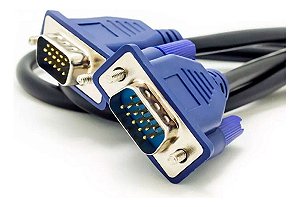Cabo Vga Para Monitor Macho Lcd Pc Câmeras 1,5 Metros