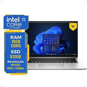 Notebook HP Elitebook 840 G9 i5-12th 16gb 512gb 14" W11