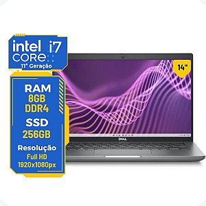 Note Dell Latitude 5320 2x1 Core I7-11th 8gb Ssd256gb 13.3'