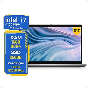 Note Dell Latitude 7310 2x1 13.3' i5-10th 16gb 256gb Touch