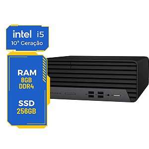 Cpu Hp Prodesk 400 G7 I5-10th 8gb Ssd 256gb