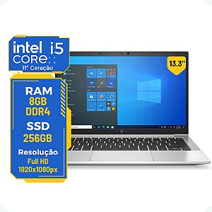 Notebook Hp Elitebook 830 G8 i5-11th 8gb 256gb 13.3' Full Hd