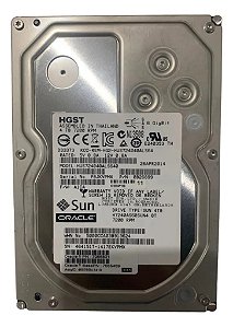 Hd Hgst Sas 3,5 4tb Hus724040als640 P/n 0b26899 Prateado