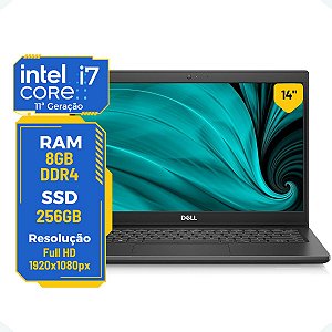Notebook Dell Latitude 3420 Core i5 11ª 8GB SSD 256GB 14'
