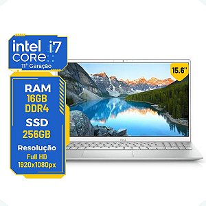 Notebook Dell Inspion 5502 i7-11th 16gb 256gb 15.6' Nvidia