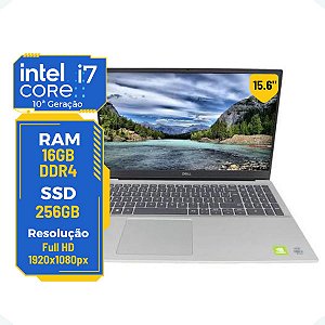 Notebook Dell Inspion 5590 i7-10th 16gb 256gb 15.6' Nvidia