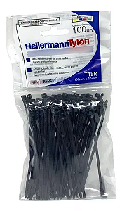 Abraçadeira T-18L 200x2,5mm Hellermann Pacote com 50 Unidades